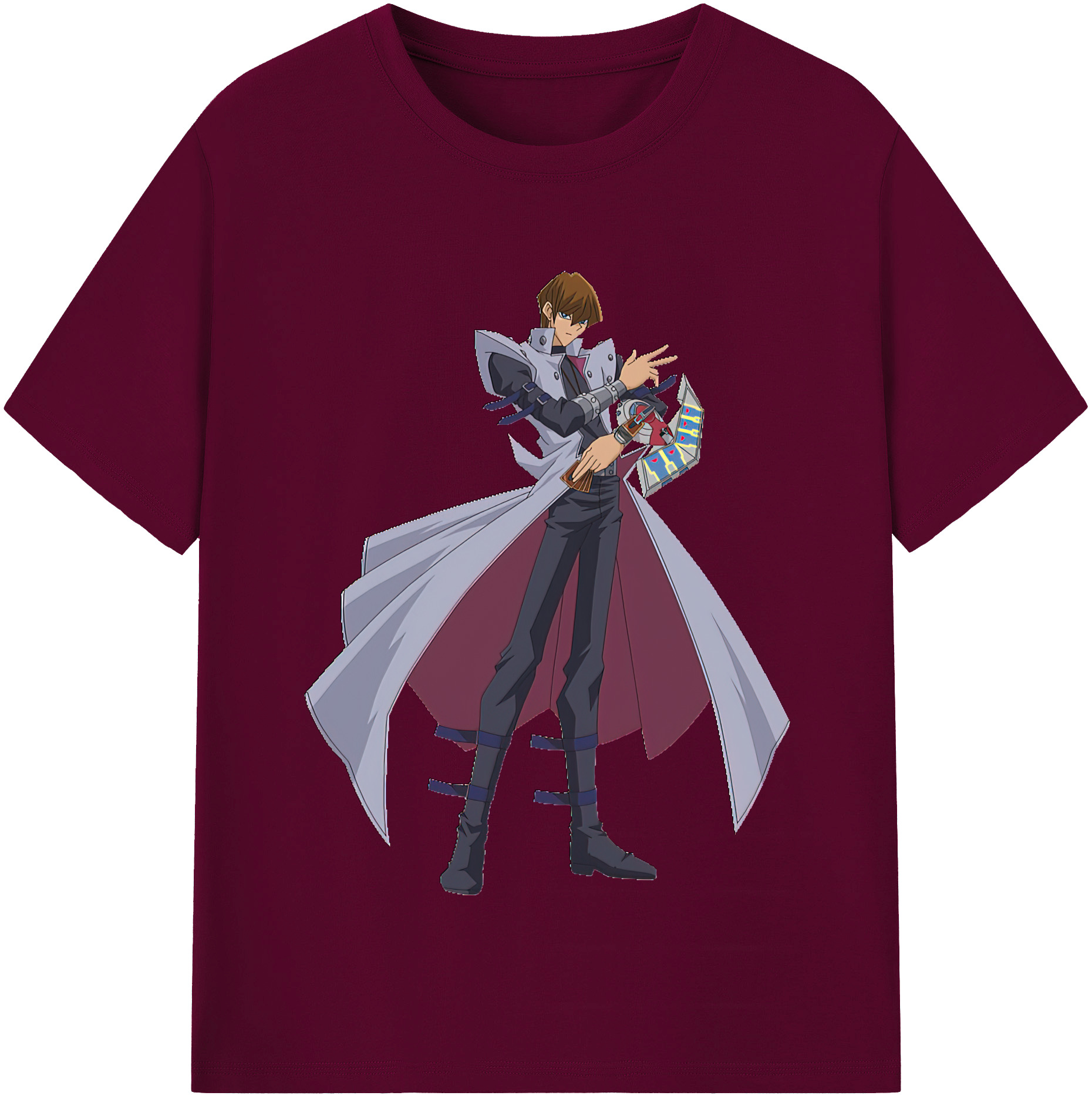 （画像用） 遊☆戯☆王 Yu-Gi-Oh! レディースカジュアルプリントTシャツ（綿100％）